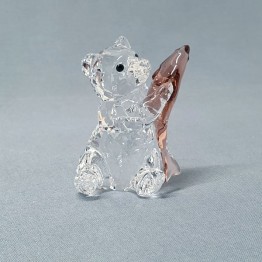 Swarovski Kristal | Silver Crystal | Zeldzame Ontmoetingen | Beer met vis | 5536772